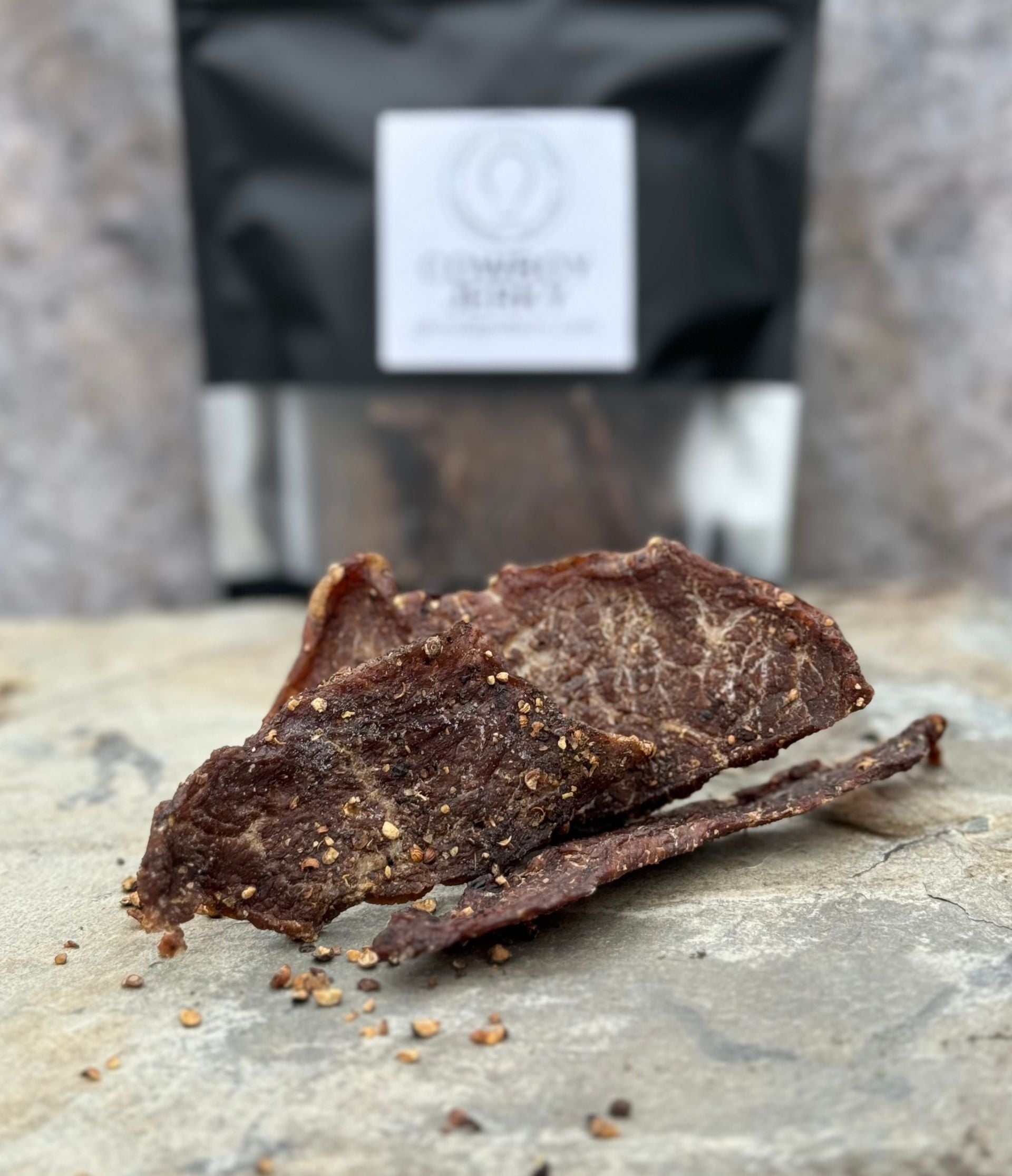 Cowboy Jerky Bag + Meat